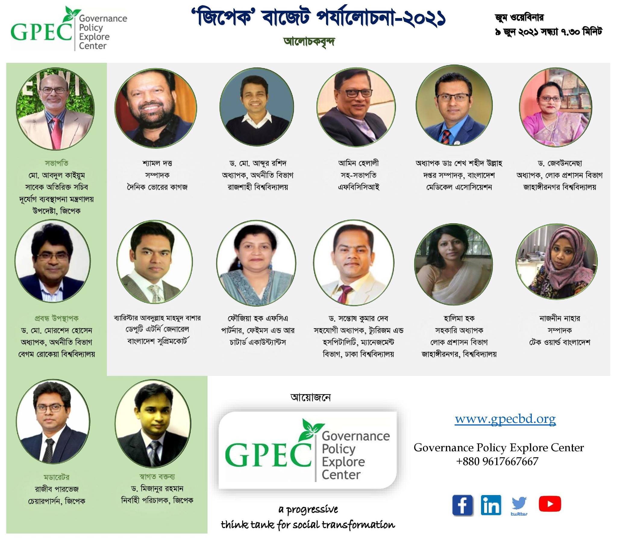 GPEC Budget Analysis 2021-22